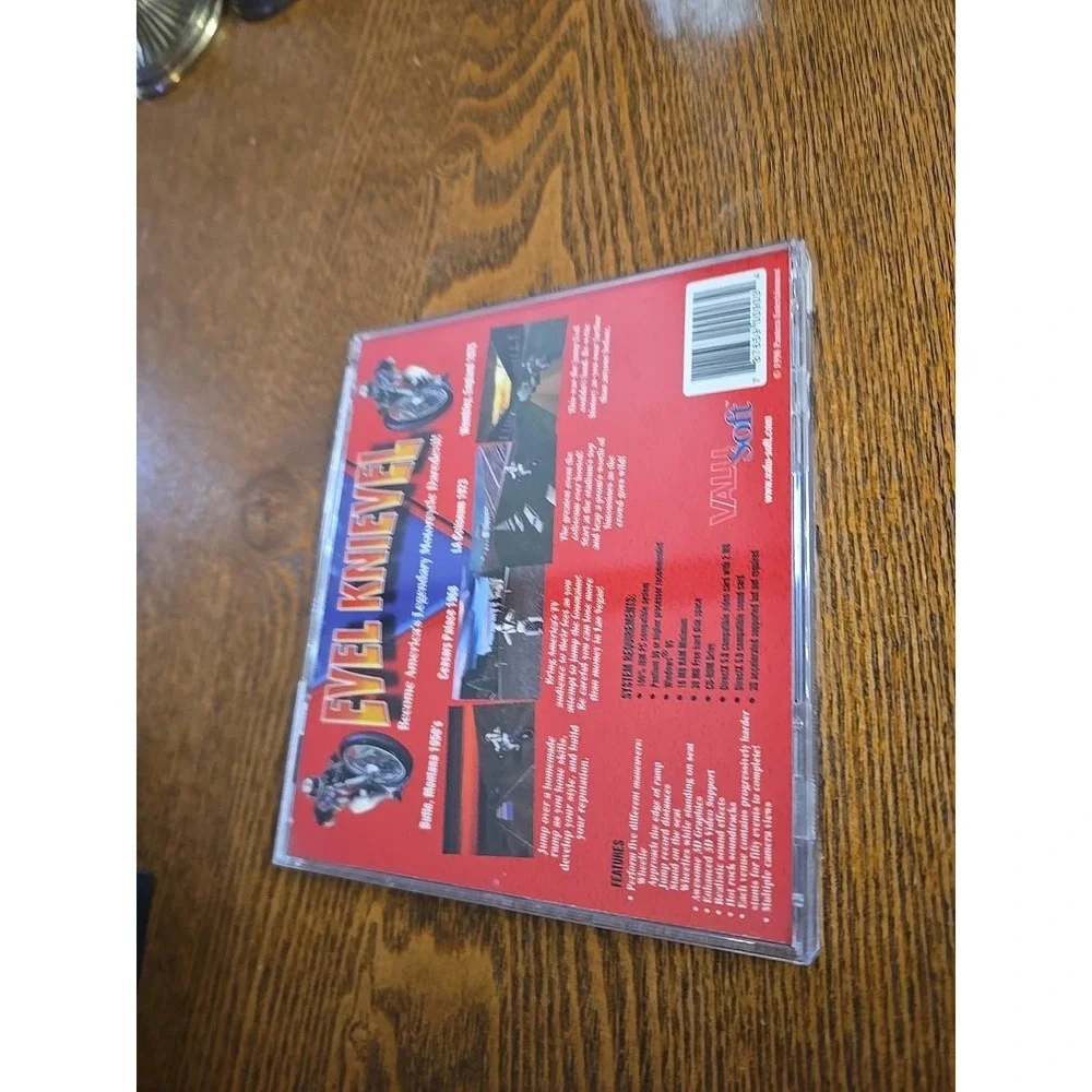 Evil Knievel 3D Stunt GameWindows PC CD-Rom Video Games Arcade